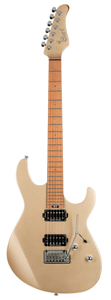 Cort G300 Pro MGD Guitarra Eléctrica Metallic Gold 1