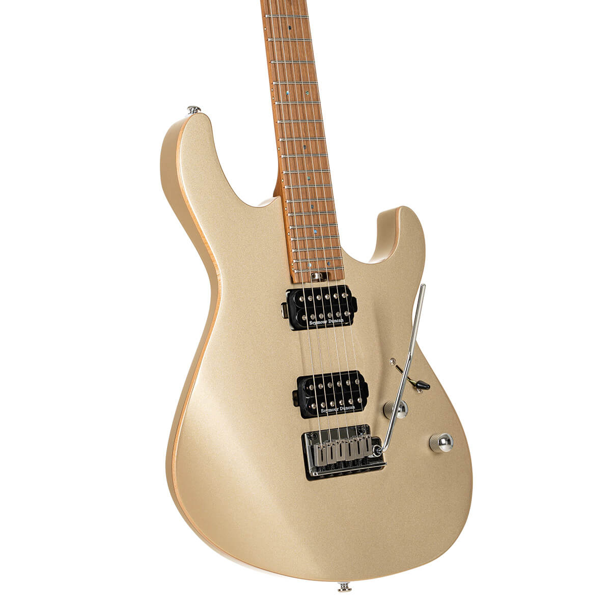 Cort G300 Pro MGD Guitarra Eléctrica Metallic Gold 3