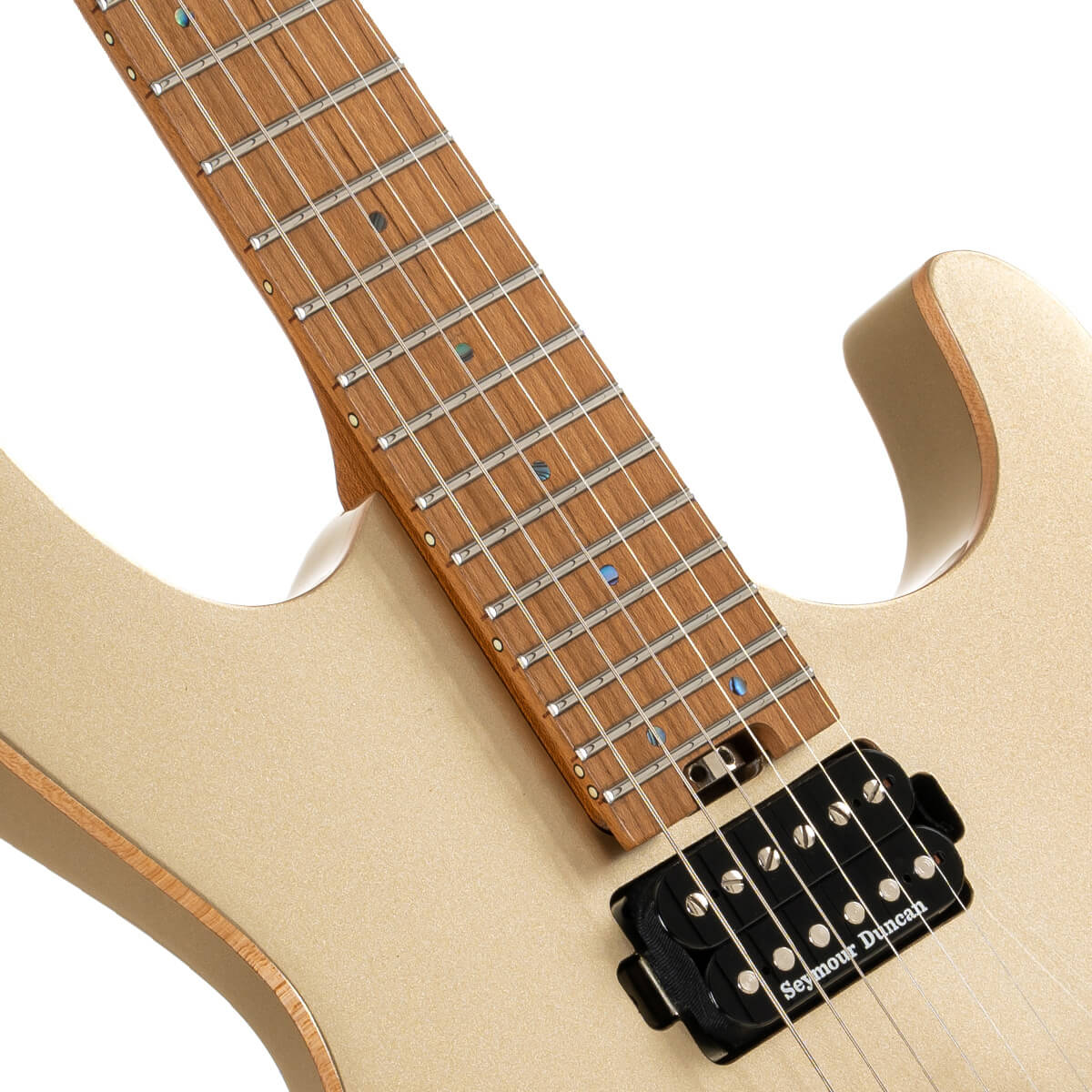 Cort G300 Pro MGD Guitarra Eléctrica Metallic Gold 4
