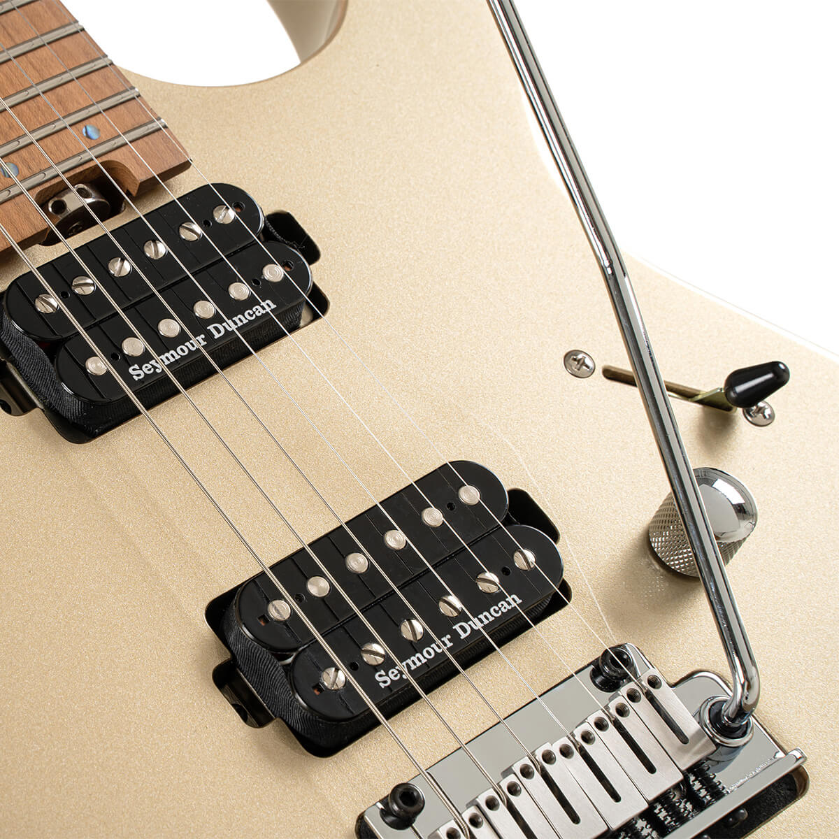 Cort G300 Pro MGD Guitarra Eléctrica Metallic Gold 5