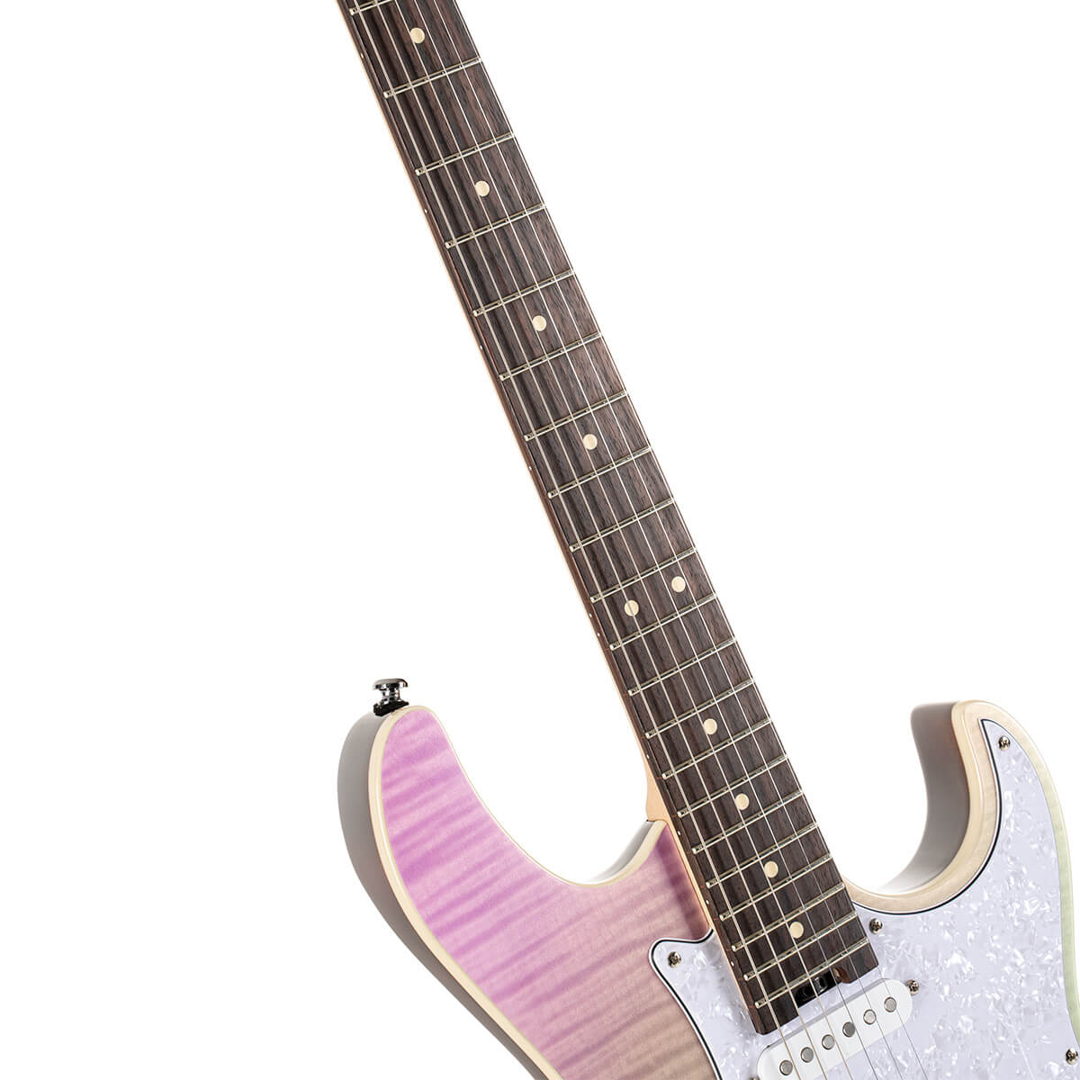 Cort G280 TCP Guitarra Eléctrica Transparent Chameleon Purple 7