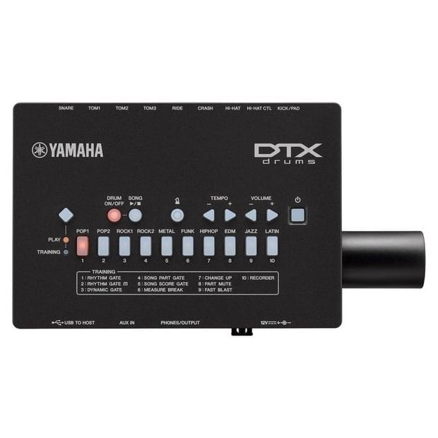 Yamaha -Pack- DTX452K Batería Electrónica + Asiento + Auriculares y Baquetas 4