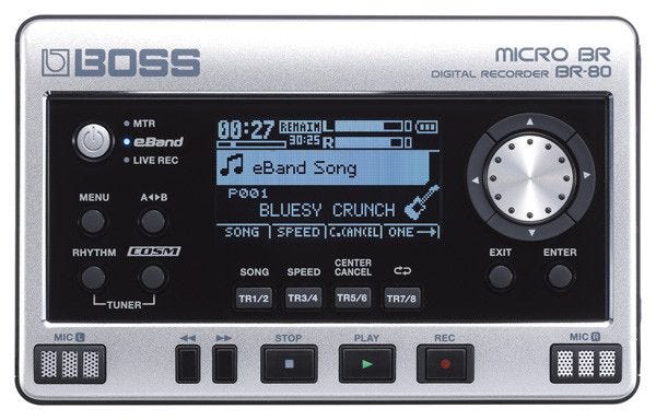 Boss BR80 Grabador Multipistas con Micrófono Estéreo 1