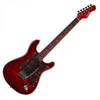 Magneto US-2300RC/QMWR U-One Sonnet Modern Guitarra Eléctrica  Quilted Transparent Red 3