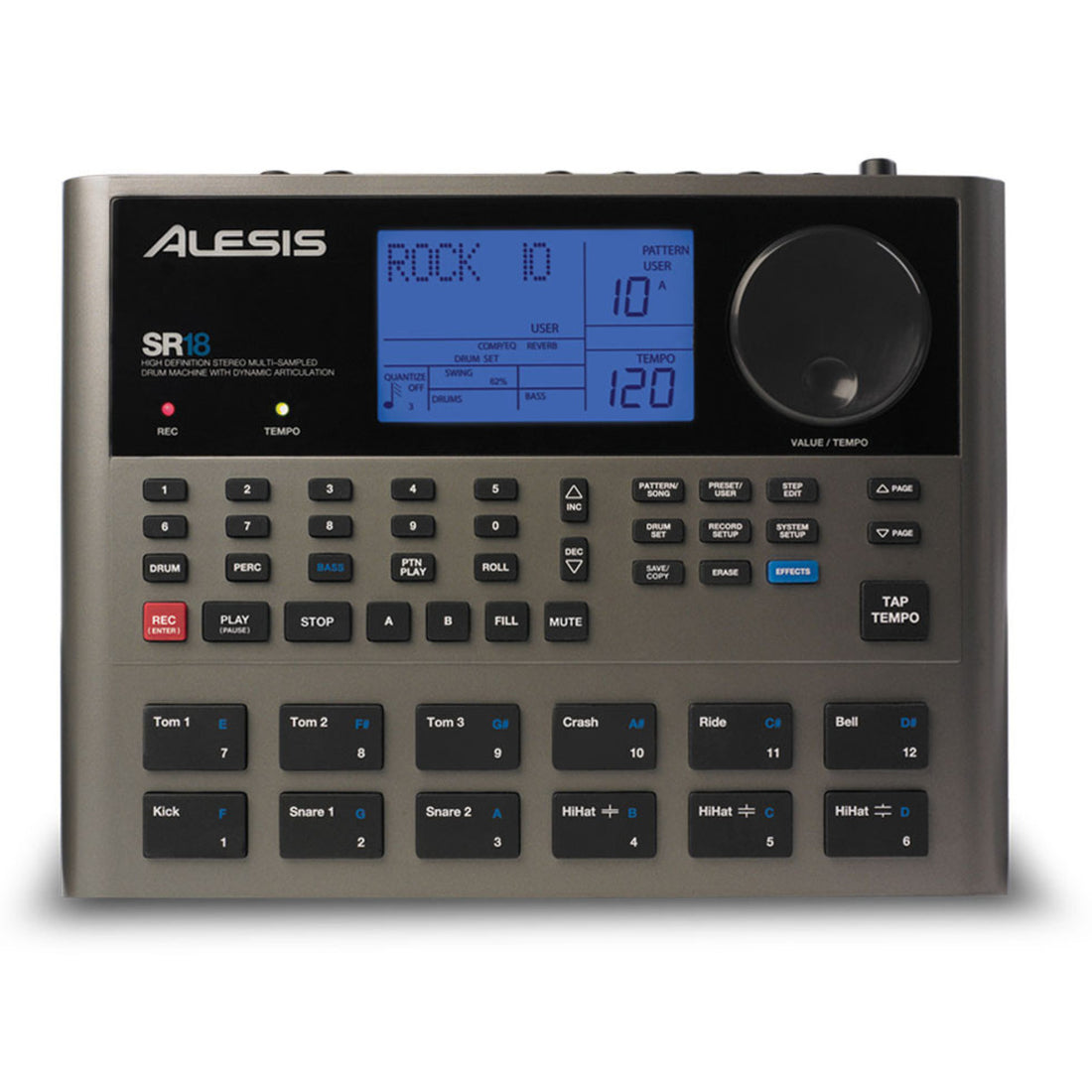 Alesis SR18 Caja de Ritmos Profesional 1