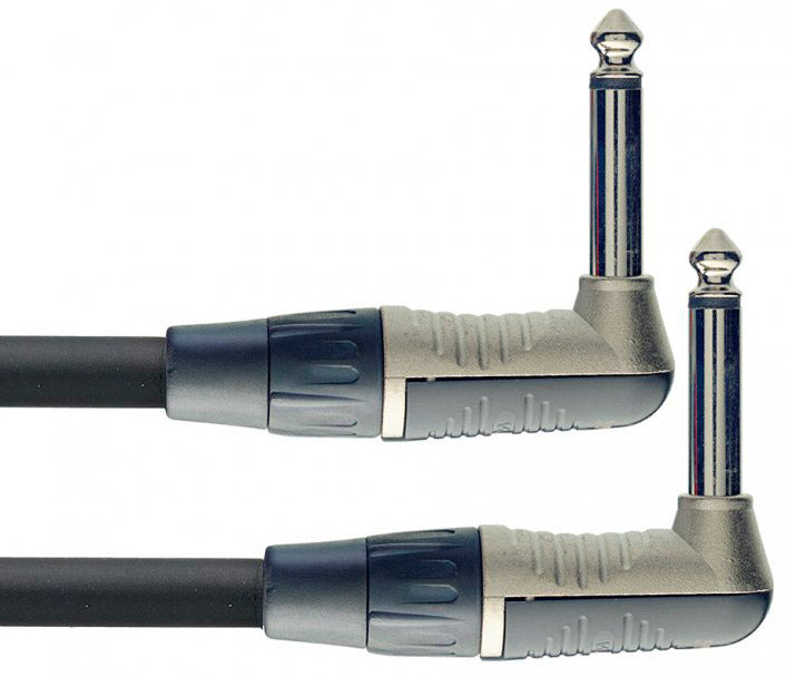 Auvisa NPC010LR Cable Pedales Jack Acodados 10 cm 1