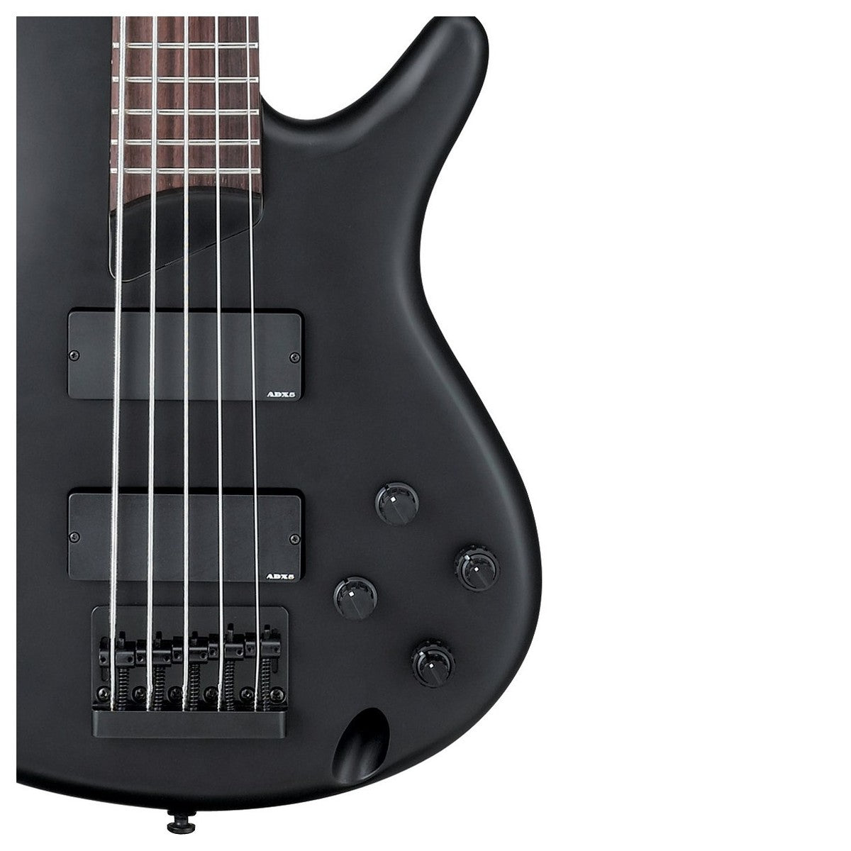 Ibanez K5 BKF Fieldy Bajo Eléctrico 5 Cuerdas Black Flat 3