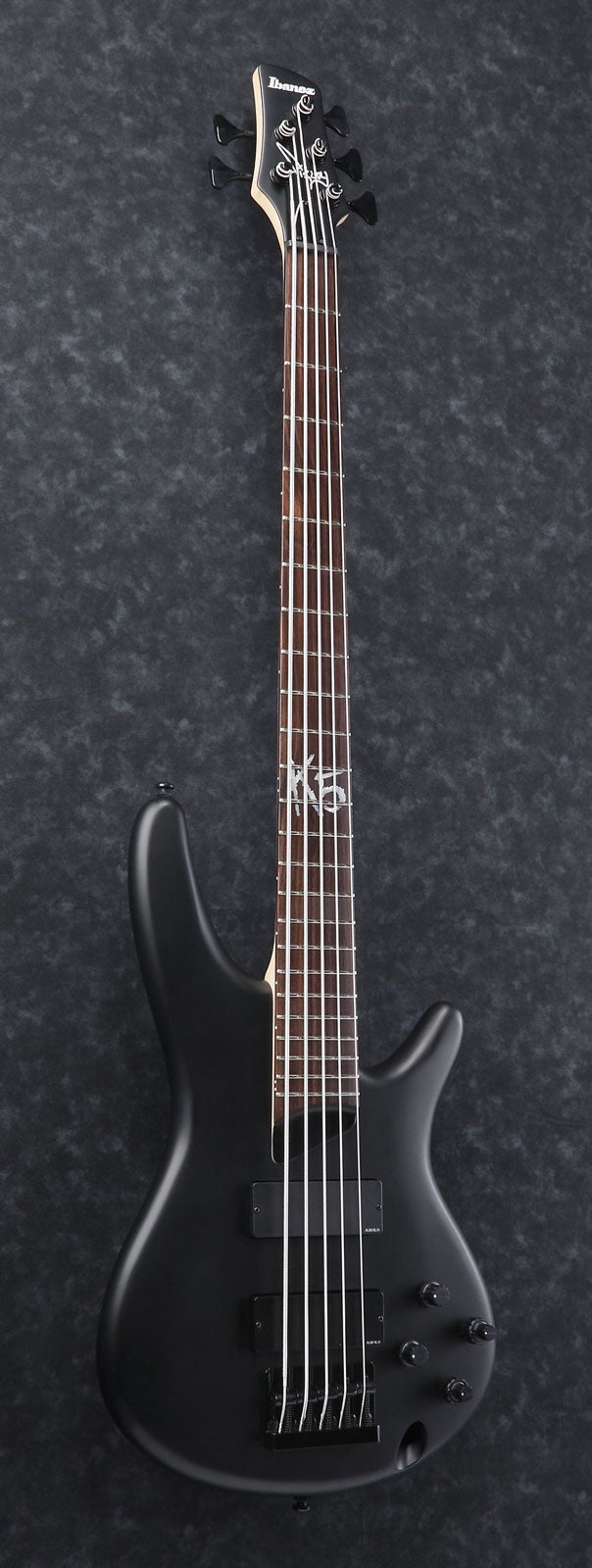 Ibanez K5 BKF Fieldy Bajo Eléctrico 5 Cuerdas Black Flat 7