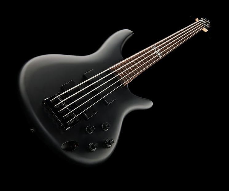 Ibanez K5 BKF Fieldy Bajo Eléctrico 5 Cuerdas Black Flat 15