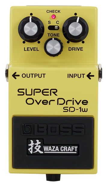 Boss SD1W Waza Craft Super Overdrive Pedal 1