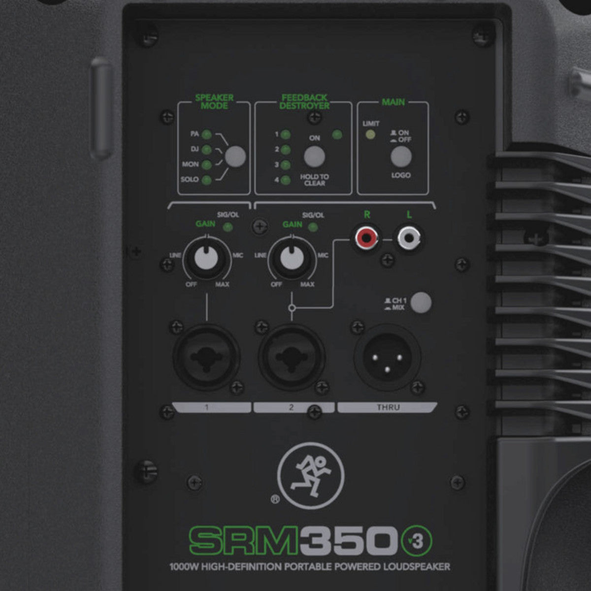 Mackie SRM350 V3 Columna Biamplificada 5