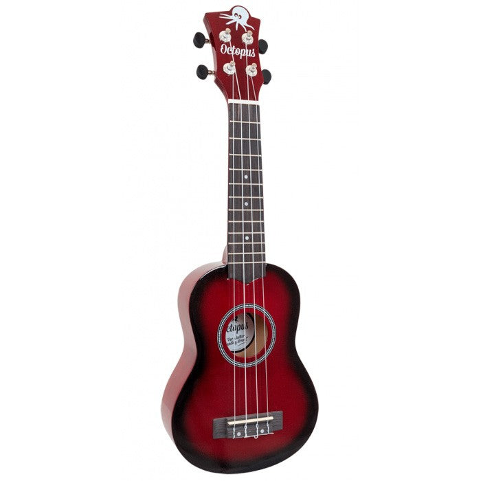 Octopus UK200EX/205 RDB Ukelele Soprano Red Burst 1