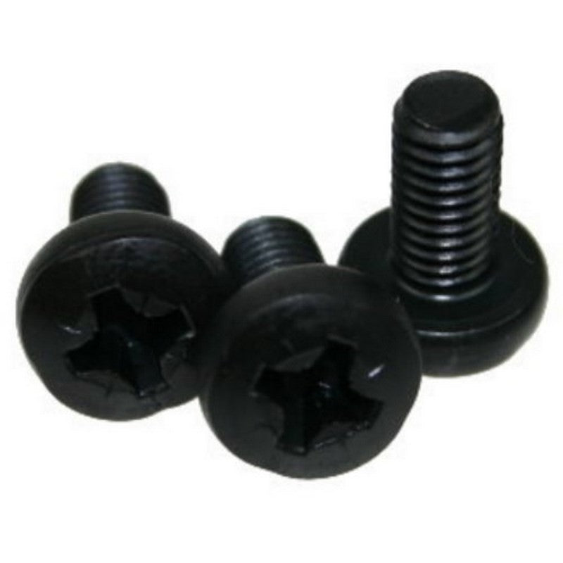 Adam Hall 5417BLK Tornillo Estrella M6X12 Negro 1