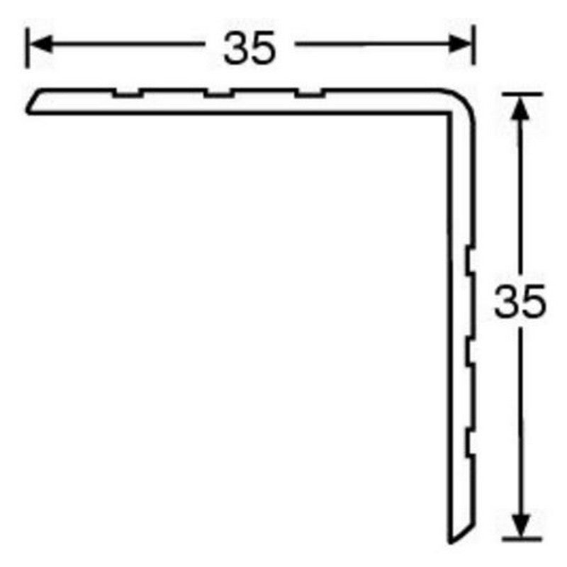 Adam Hall 6111 Perfil Angular de Aluminio 35X35mm 2