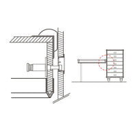 Adam Hall 87988L Sistema Anclaje Mesa Pin con Muelle 4