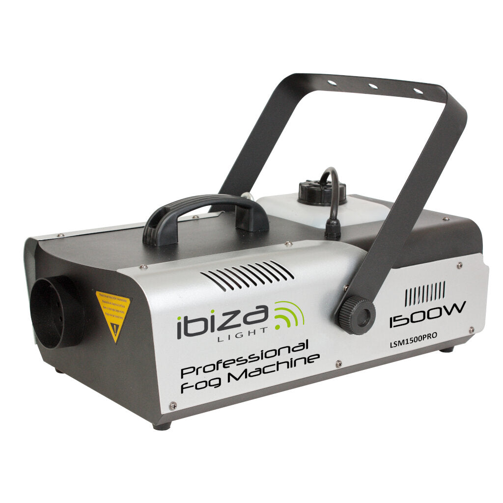 Ibiza Light LSM1500PRO Máquina de Humo Profesional 1500W Programable con DMX 1