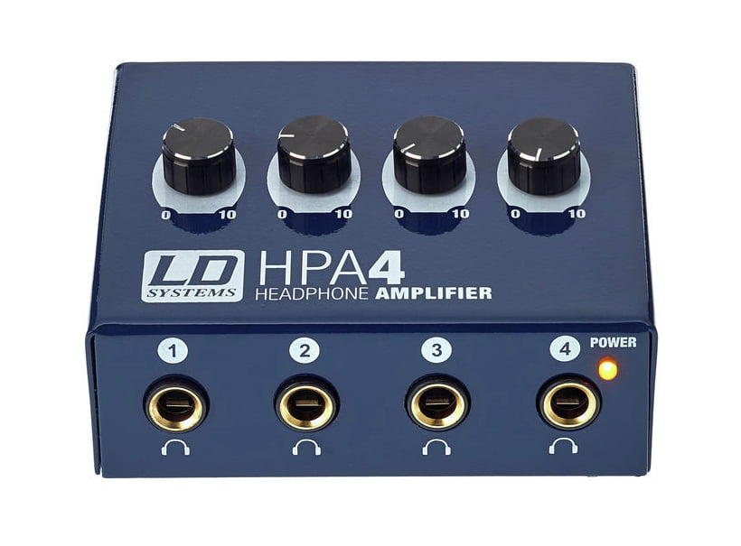 LD Systems HPA4 Amplificador de Auriculares 4 Canales 2