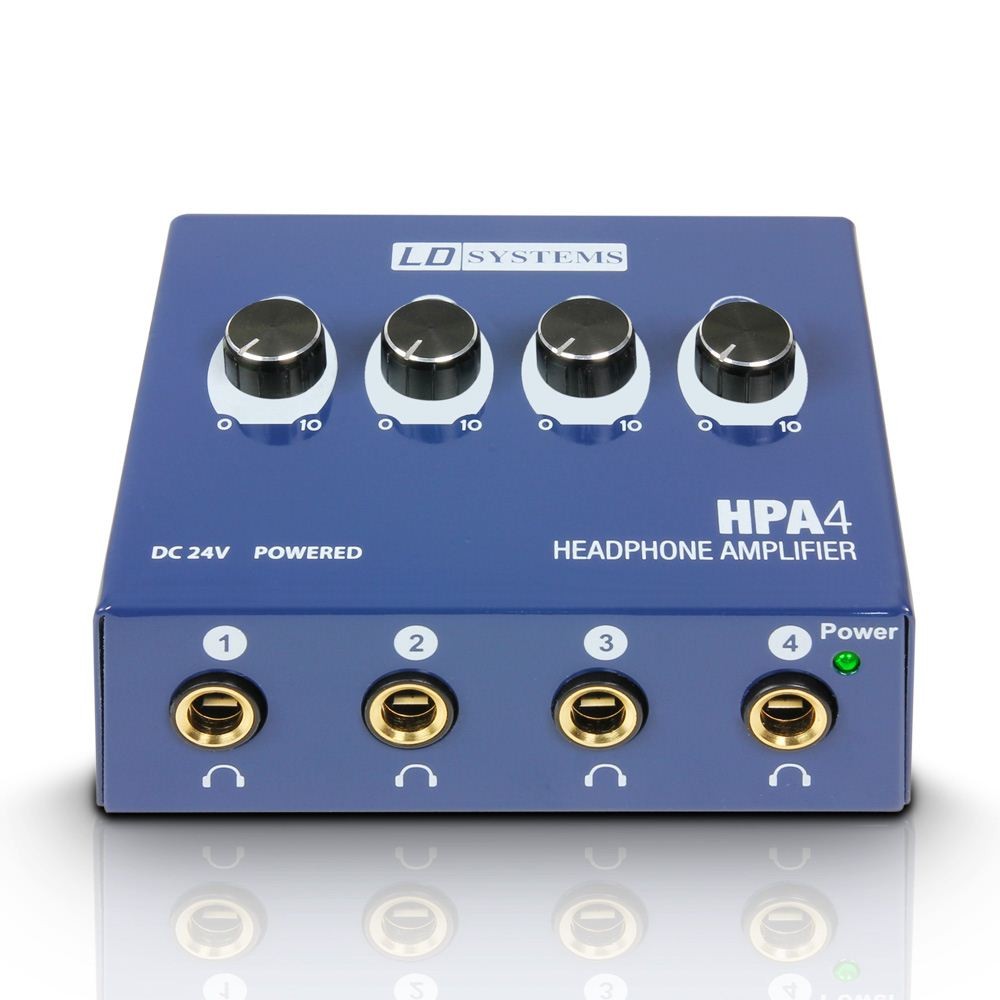 LD Systems HPA4 Amplificador de Auriculares 4 Canales 11