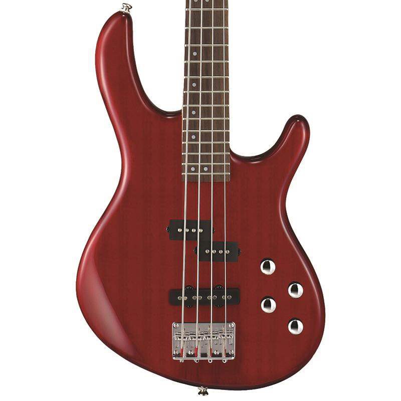 Cort Action Bass Plus TR Bajo Eléctrico Transparent Red 2