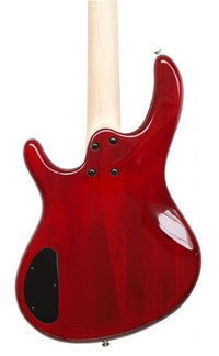 Cort Action Bass Plus TR Bajo Eléctrico Transparent Red 3