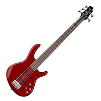 Cort Action Bass V Plus TR Bajo Eléctrico 5 Cuerdas Transparent Red 5