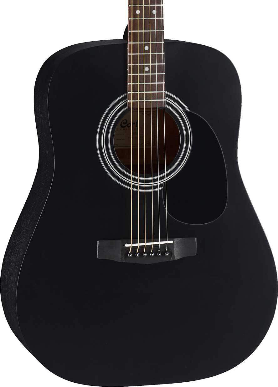 Cort AD810 BKS Guitarra Acústica Dreadnought Black Satin 2