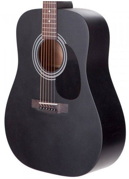 Cort AD810 BKS Guitarra Acústica Dreadnought Black Satin 5