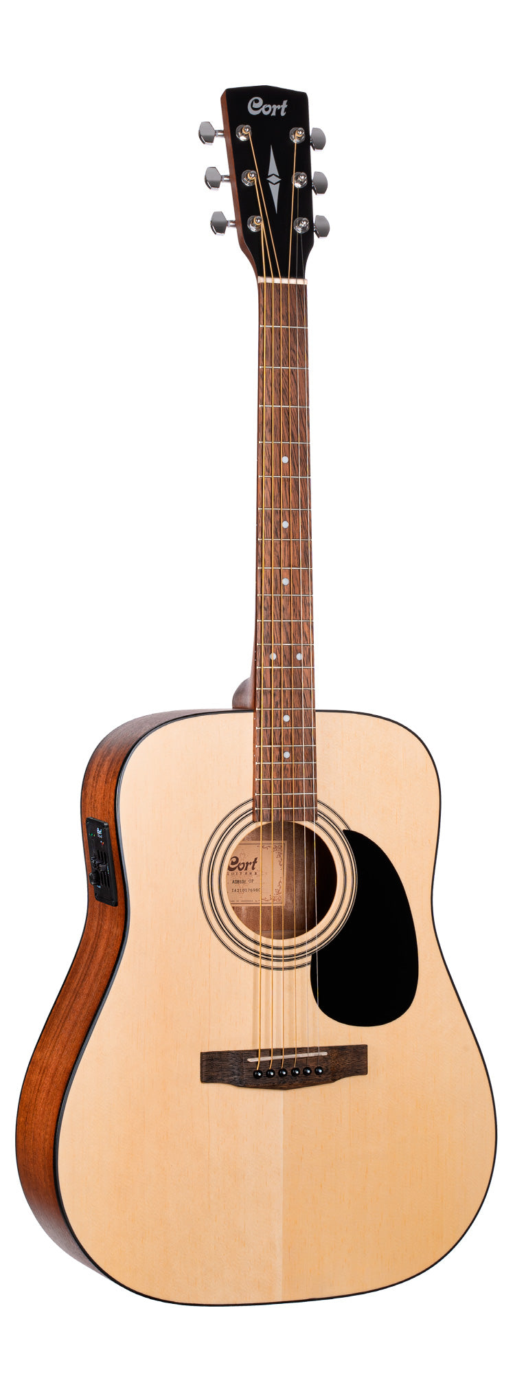 Cort AD810E OP Guitarra Electroacústica Dreadnought Open Pore Natural 1