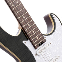 Cort G280 TBK Guitarra Eléctrica Transparent Black 4