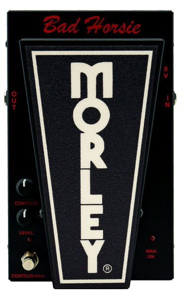 Morley Bad Horsie 2 Wah Signature Steve Vai Pedal Wah Wah Negro