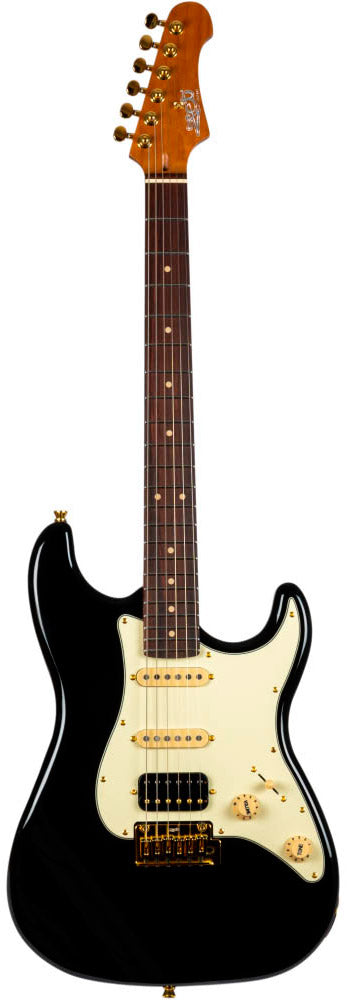 Jet Guitars JS480 BK RW Guitarra Eléctrica Negra 1
