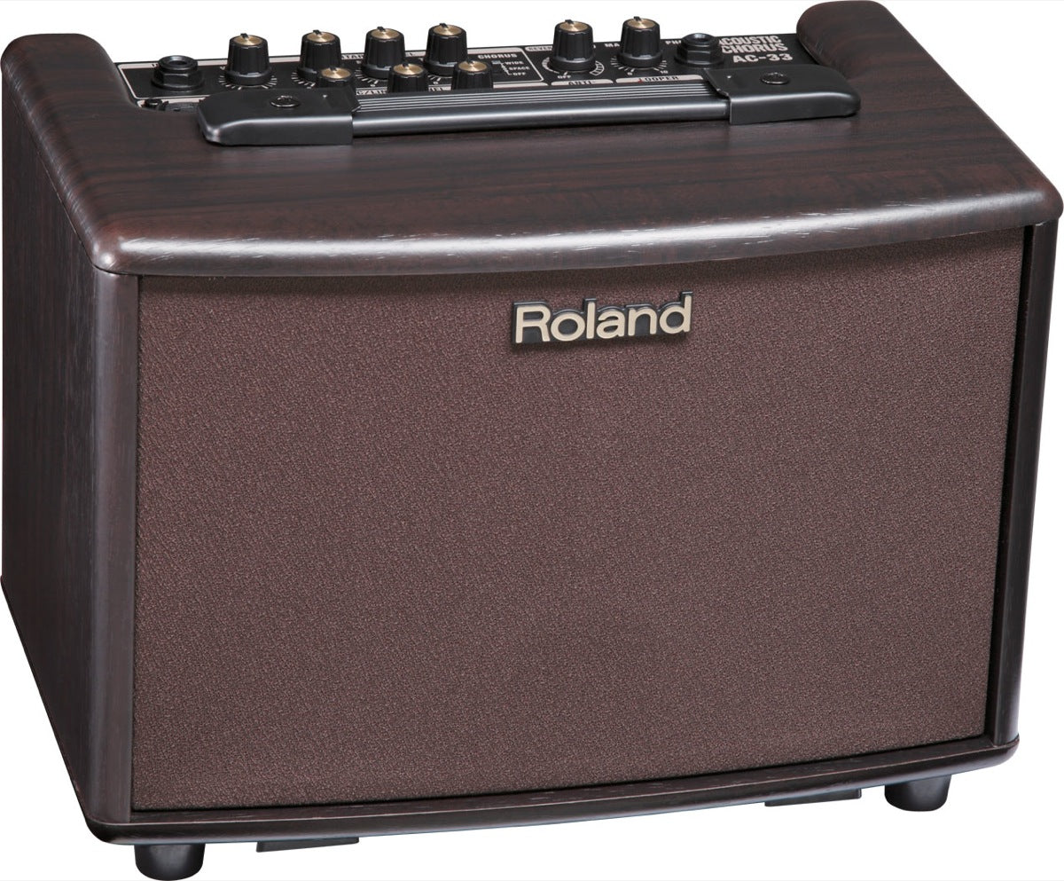 Roland AC33 RW Amplificador Guitarra Acústica 15+15W Rosewood 2