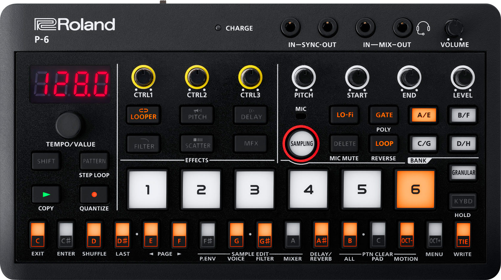 Roland P6 Creative Sampler 1