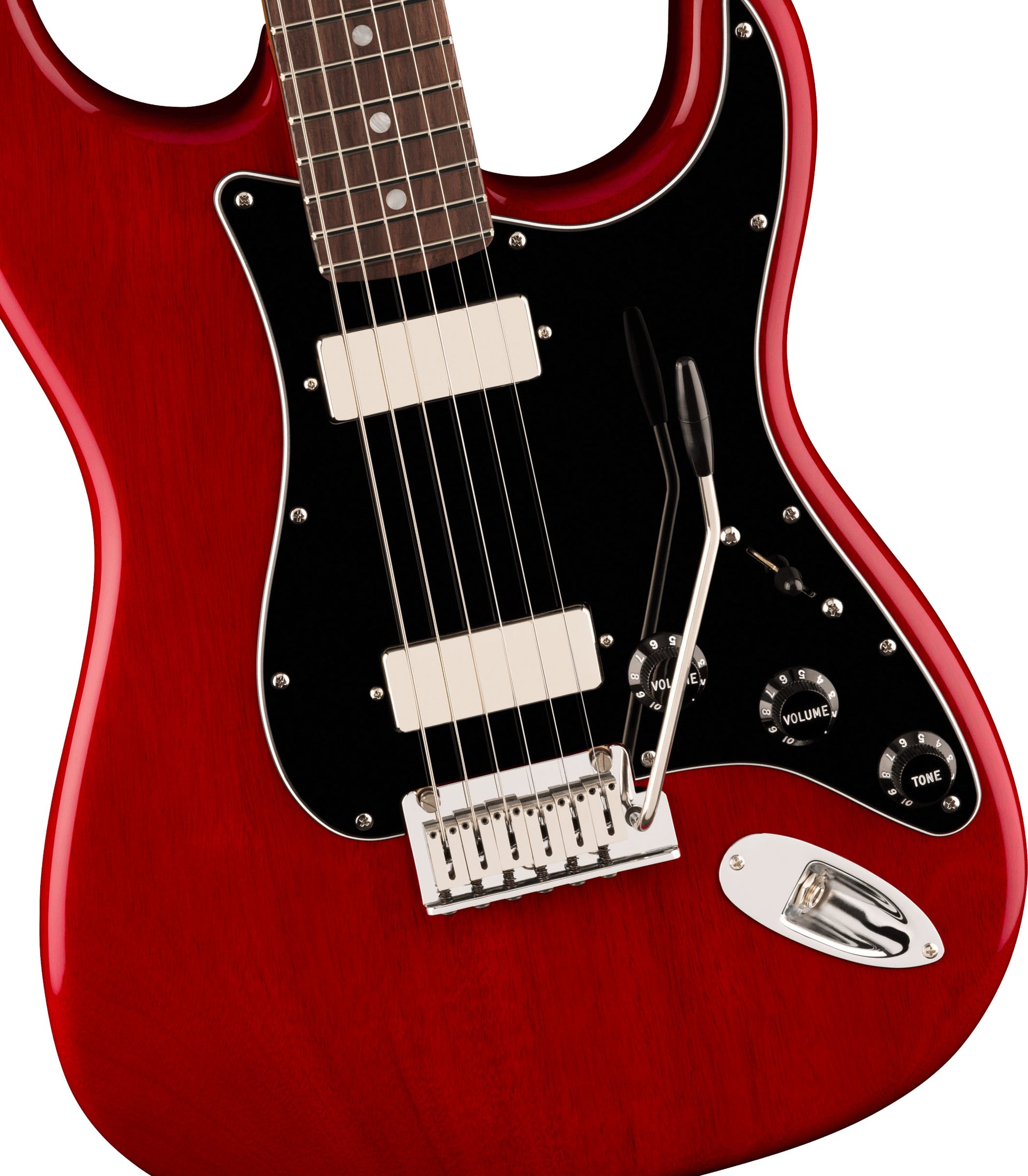 Fender American Professional II Stratocaster MAH HH RW Guitarra Eléctrica Crimson Transparent 4