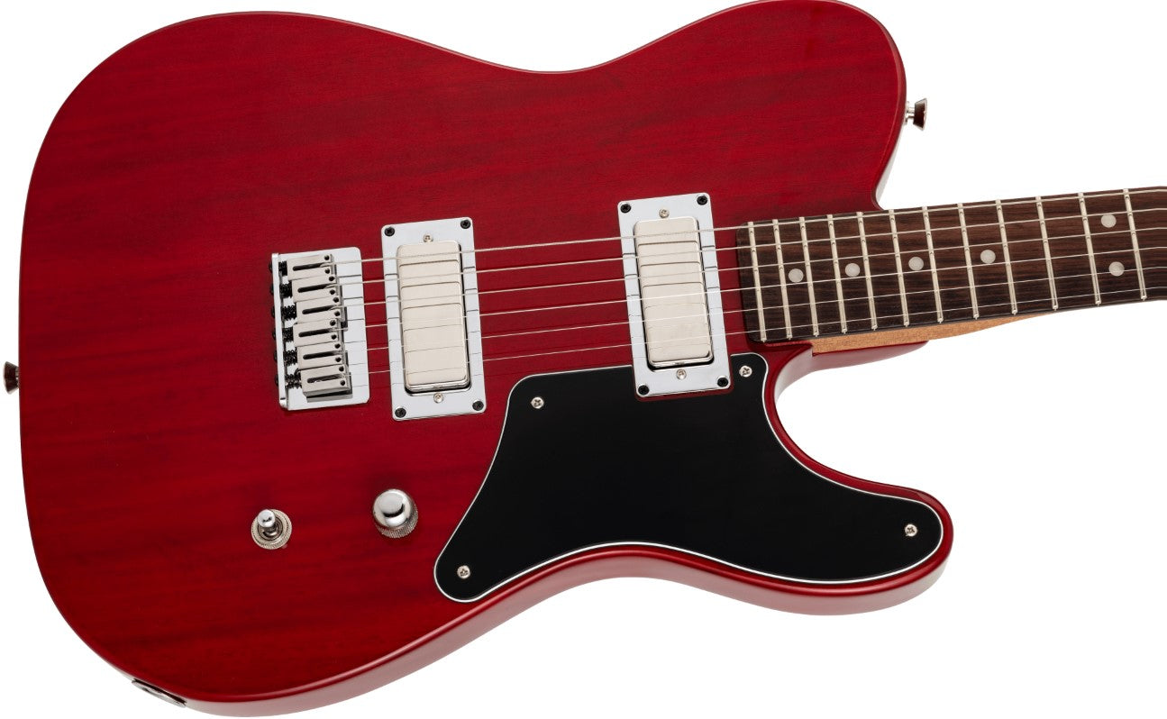 Fender American Professional II Telecaster Cabronita RW Guitarra Eléctrica Crimson Transparent 3