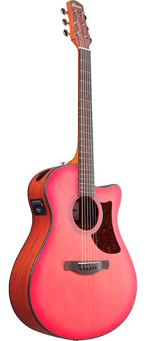 Ibanez AAM50CE CRO Guitarra Electroacústica Auditorio Coral Red Burst 2