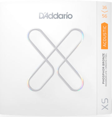 Daddario XSAPB1656 XS Phospor Bronze Juego Cuerdas Guitarra Acústica 016-056 1