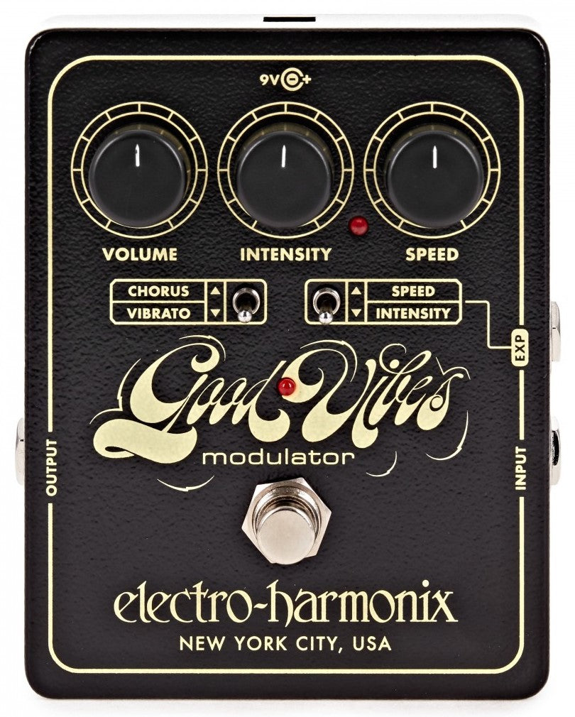 Electro Harmonix Good Vibes Pedal Chorus Vibrato 1