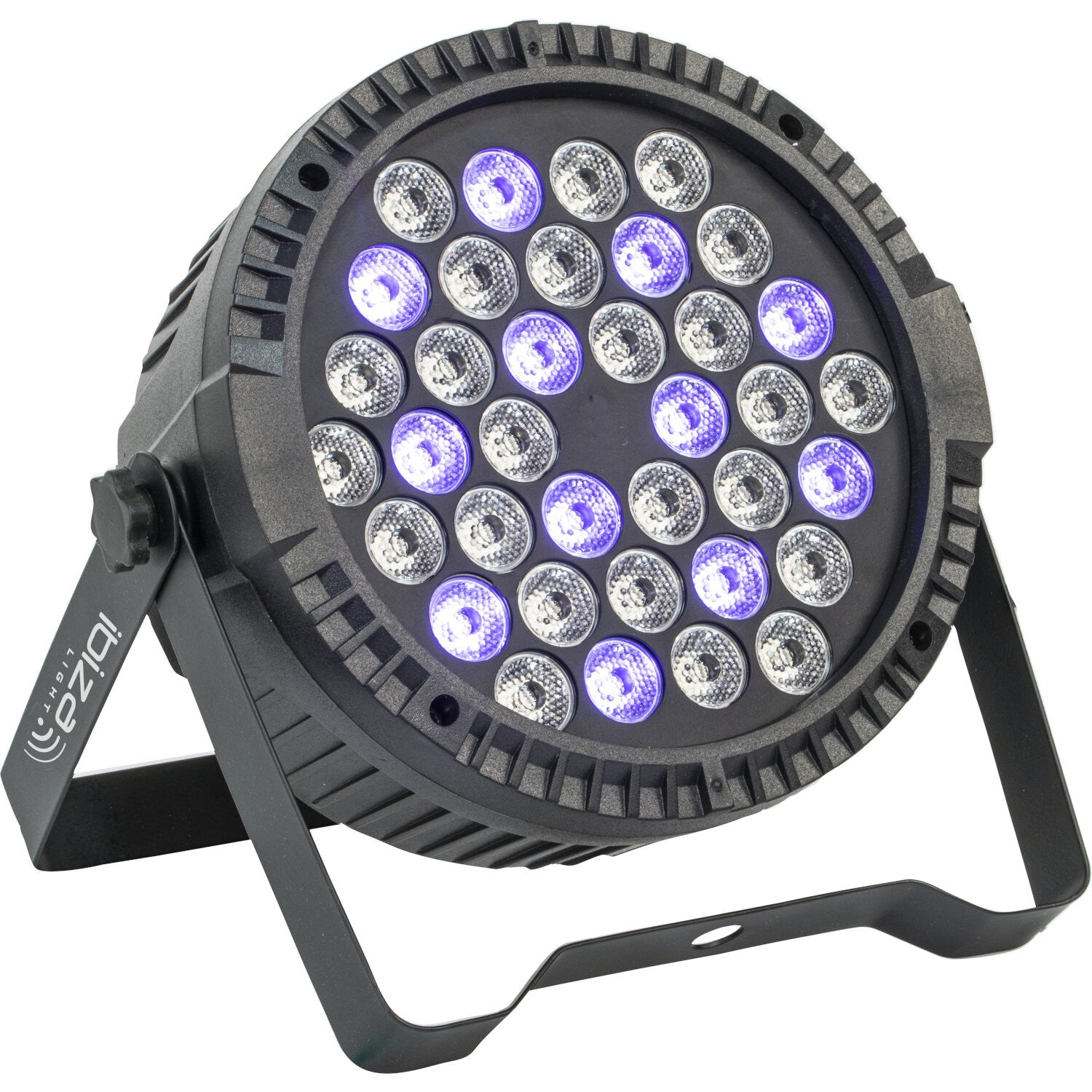 Ibiza Light Thinpar-36X3Uv Proyector Par Extraplano 36 Leds UV 3W 3