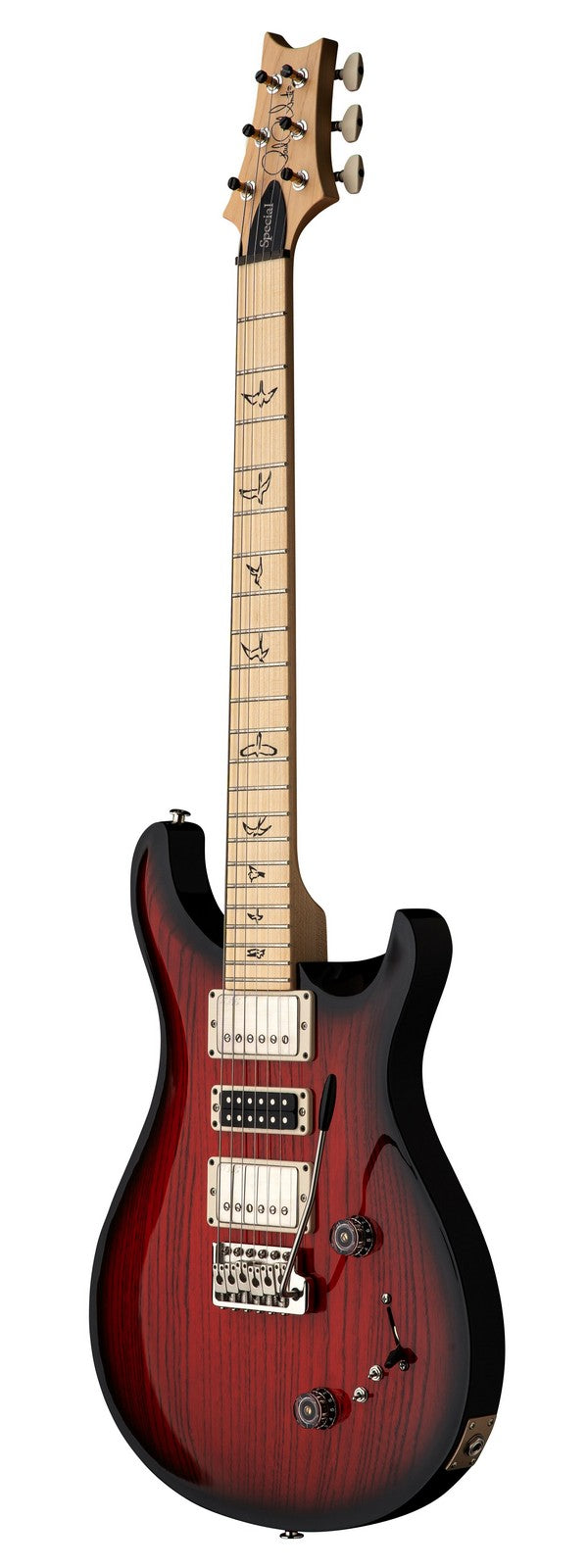 PRS Swamp Ash Special Maple SSB Guitarra Eléctrica Scarlet Smokeburst 2