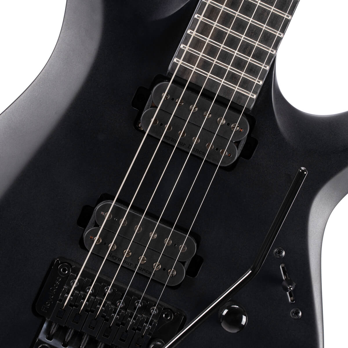 Cort X500 Menace BKS Guitarra Eléctrica Black Satin 4