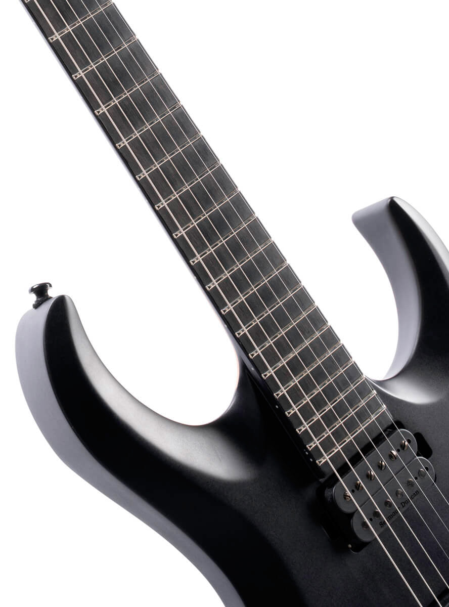 Cort X500 Menace BKS Guitarra Eléctrica Black Satin 5