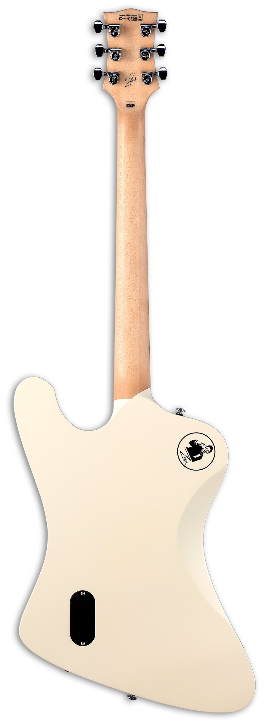 ESP LTD RZK-III Richard Z Kruspe Guitarra Eléctrica Olympic White