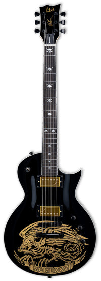 ESP LTD WA-Warbird BLK Will Adler Guitarra Eléctrica Negra 1