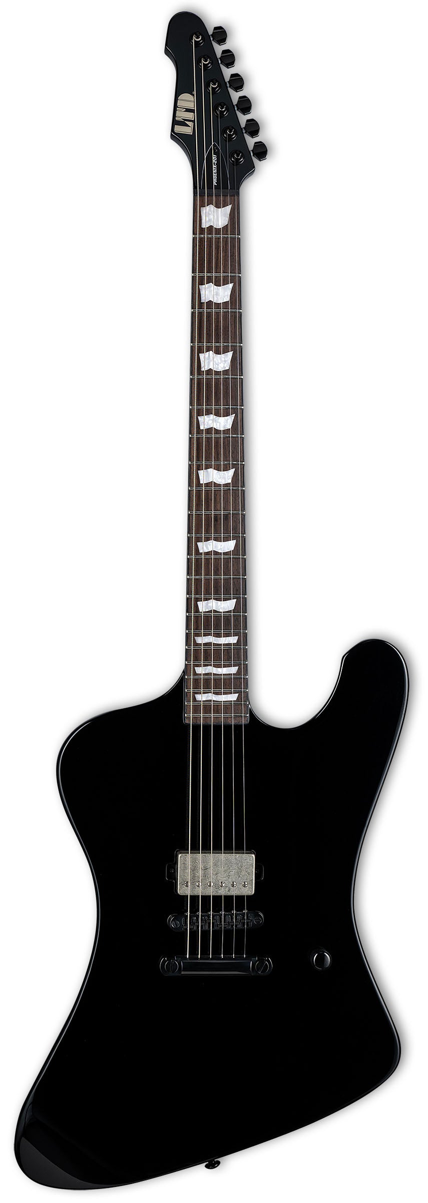 ESP LTD Phoenix201 BLK Guitarra Eléctrica Negra 1