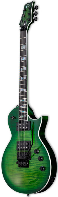 ESP LTD AS1FR LB Alex Skolnick Guitarra Eléctrica Lime Burst 2