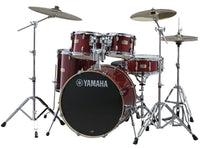 Yamaha SBP2F5 CR HW780 Stage Custom Birch Batería Acústica con Herrajes Cranberry Red 1