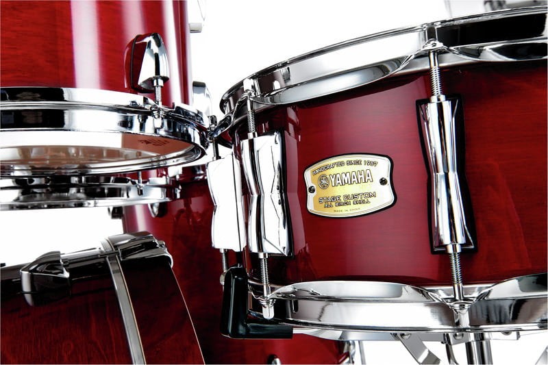 Yamaha SBP2F5 CR HW780 Stage Custom Birch Batería Acústica con Herrajes Cranberry Red 6