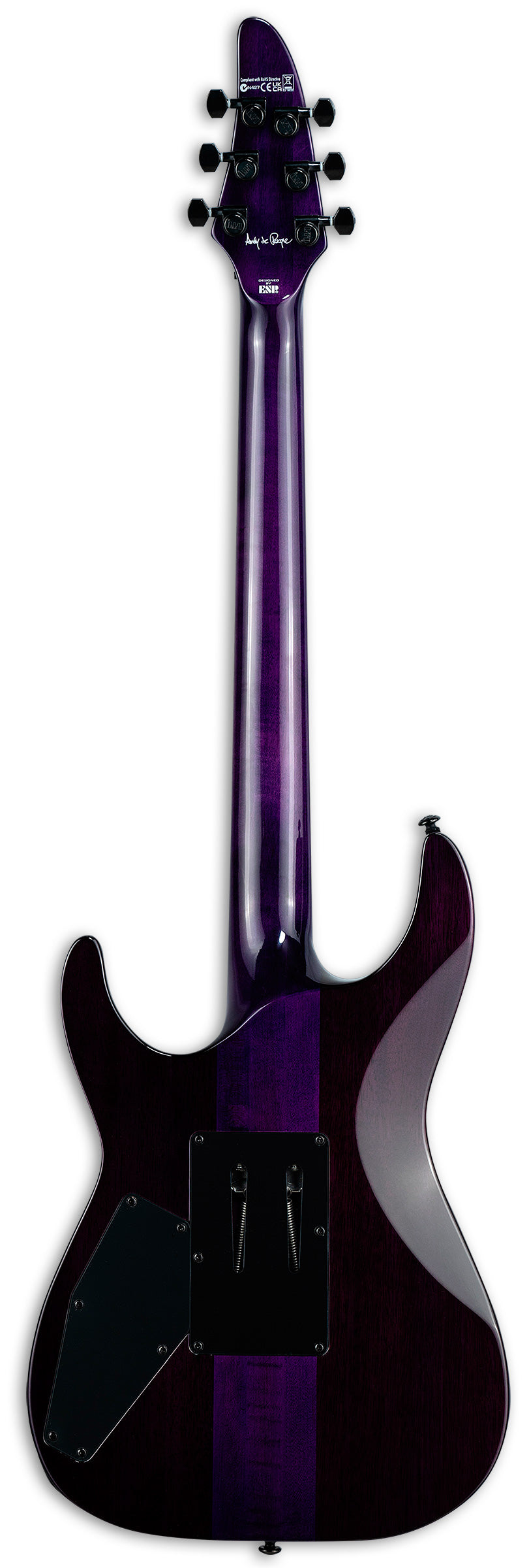 ESP LTD ALR-II Andy LaRocque STP Guitarra eléctrica See Thru Purple 3