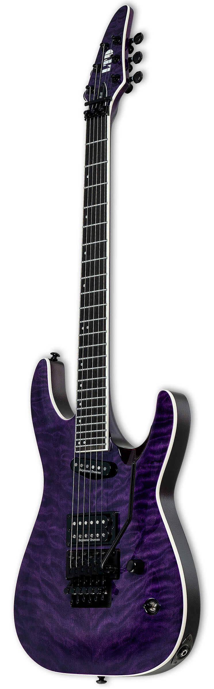 ESP LTD ALR-II Andy LaRocque STP Guitarra eléctrica See Thru Purple 2